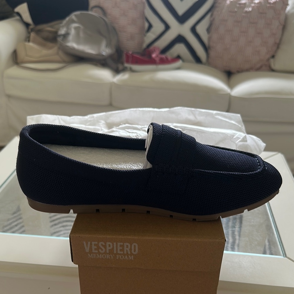 Vespiero Black Loafers with Memory Foam